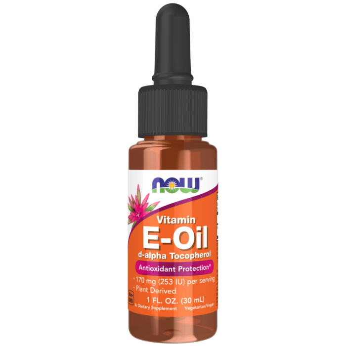 NOW Foods Vitamin E-Oil - 1 fl. oz.