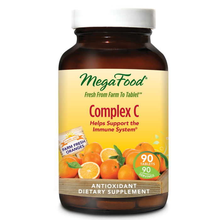 MegaFood Complex C,  90 Tablets