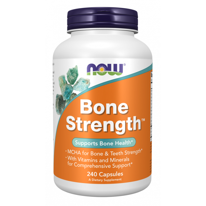 NOW Foods Bone Strength™ - 240 Capsules