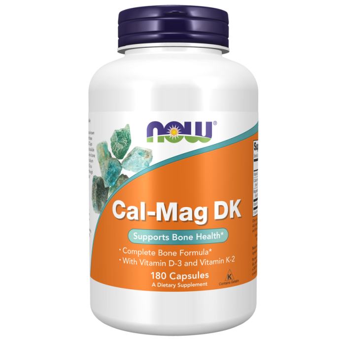 NOW Foods Cal-Mag DK - 180 Capsules