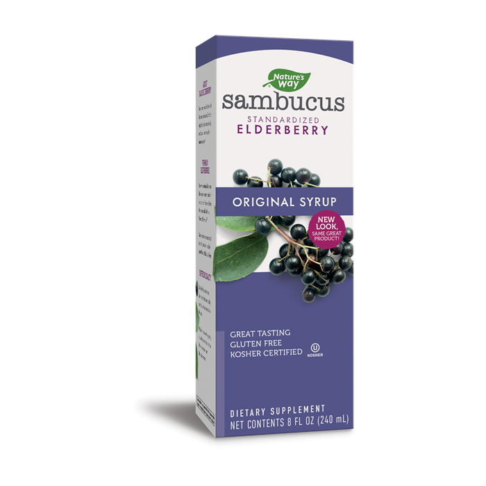 Nature's Way Sambucus Elderberry Original Syrup, 8 fl. oz.