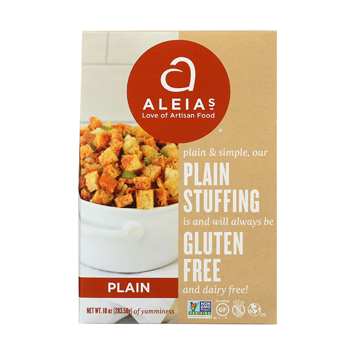 Aleia's Gluten Free Plain Stuffing, 10 oz.