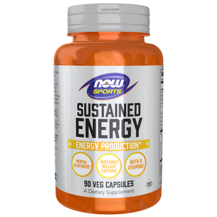 NOW Foods Sustained Energy - 90 Capsules