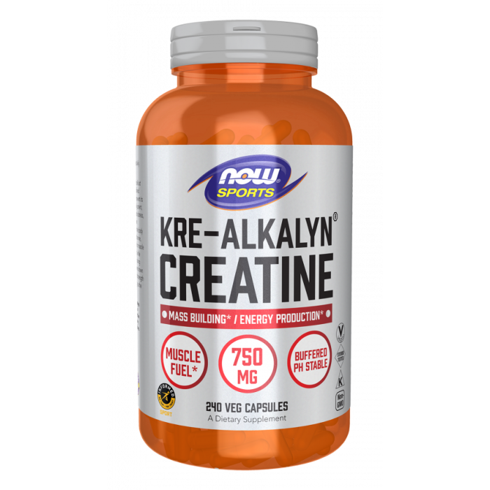 NOW Foods Kre-Alkalyn® Creatine - 240 Veg Capsules