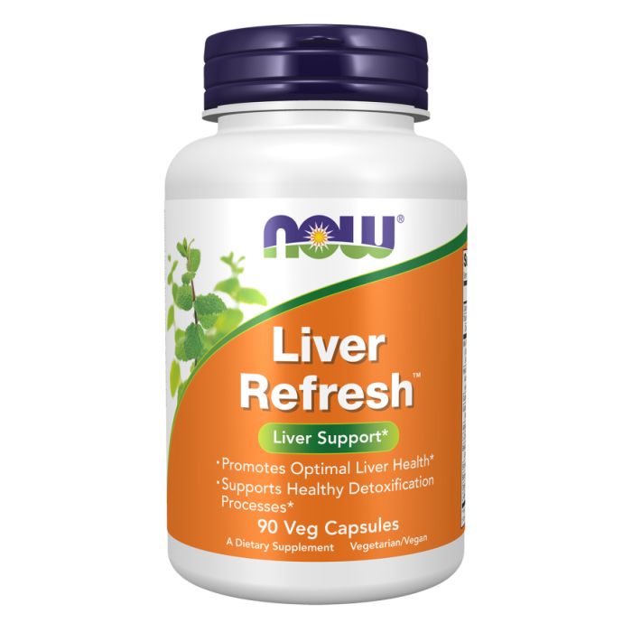 NOW Foods Liver Refresh™ - 90 Veg Capsules