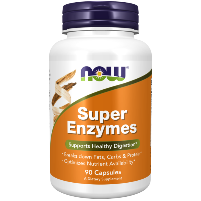 NOW Foods Super Enzymes - 90 Capsules