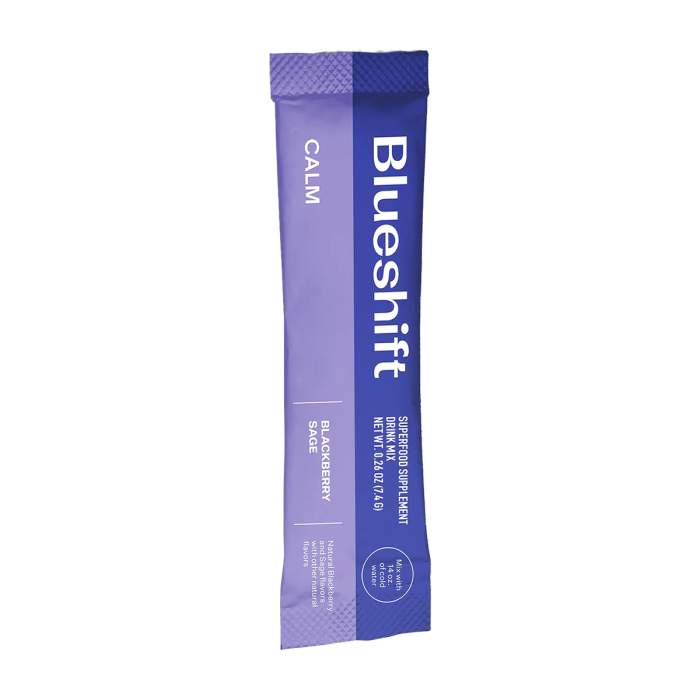 Blueshift Nutrition Calm Blackberry Sage Packet - Front view