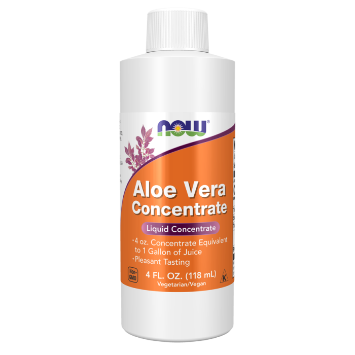 NOW Foods Aloe Vera Concentrate - 4 oz.