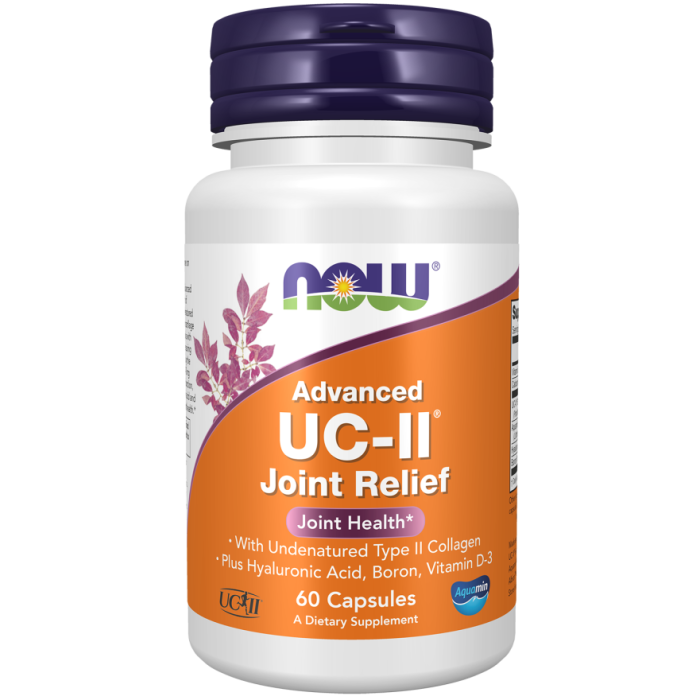 NOW Foods UC-II® Advanced Joint Relief - 60 Capsules