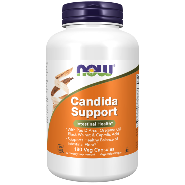 NOW Foods Candida Support - 180 Veg Capsules