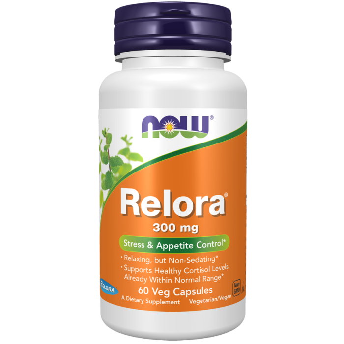 NOW Foods Relora® 300 mg - 60 Veg Capsules