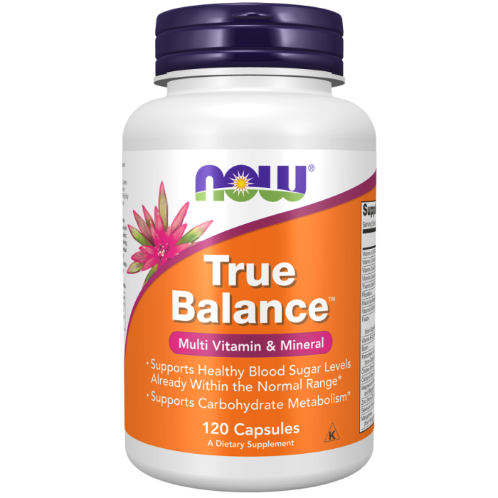 NOW Foods True Balance™ - 120 Capsules