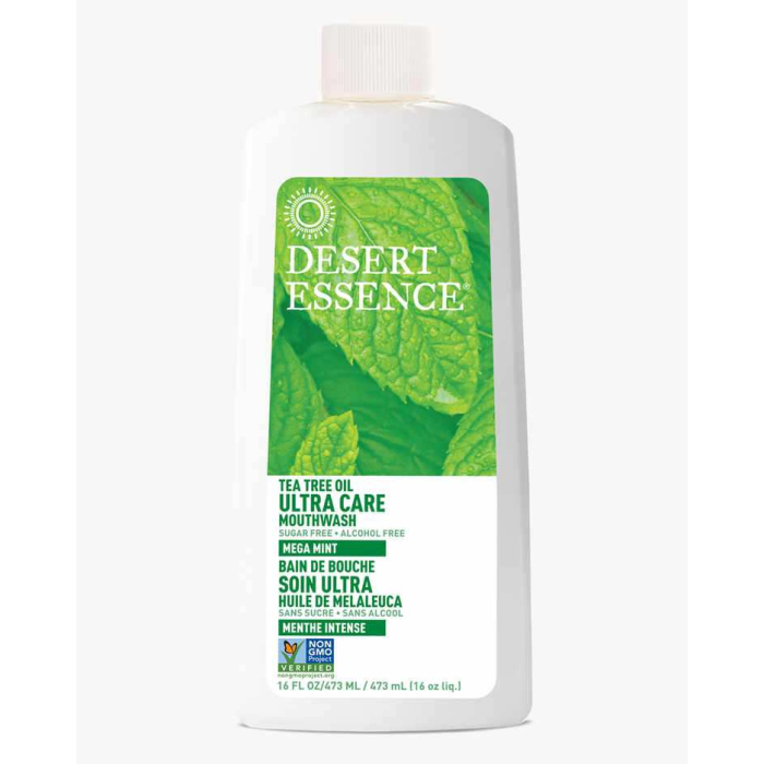 Desert Essence Tea Tree Oil Mouthwash, Ultra Care