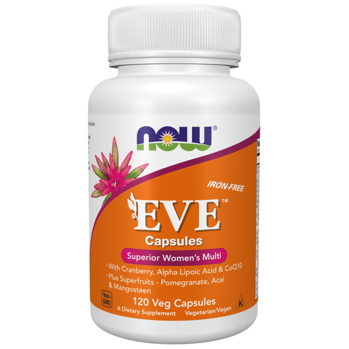 NOW Foods Eve™ Women's Multiple Vitamin - 120 Veg Capsules