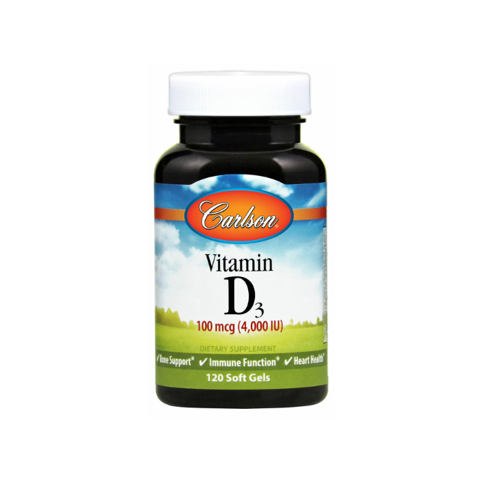 Carlson Vitamin D3 4000IU, 120 softgels