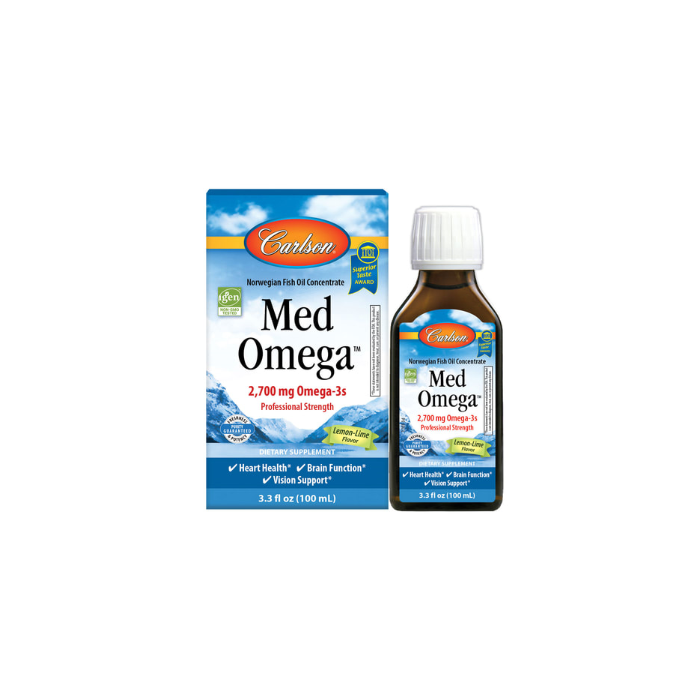 Carlson Med Omega Fish Oil, 3.3 Ounce