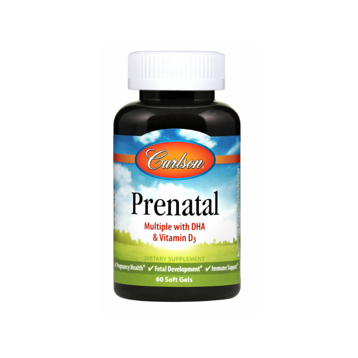 Carlson Prenatal Multi with DHA, 60 Softgels