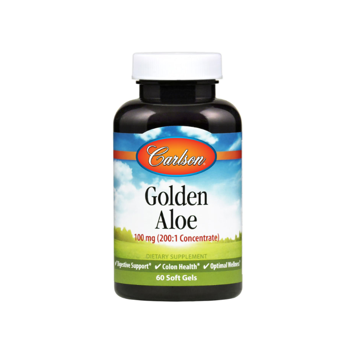 Carlson Golden Aloe 100MG, 60 softgels