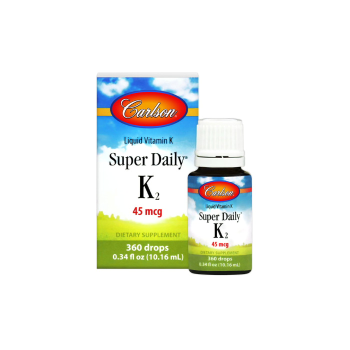 Carlson Super Daily K2 45mcg, 10.16ML