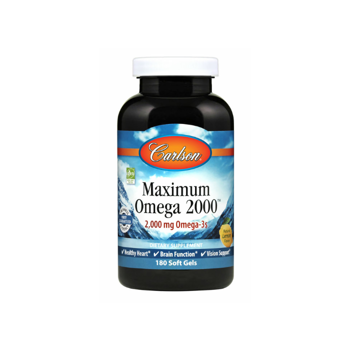 Carlson Maximum Omega 2000mg, 60 softgels