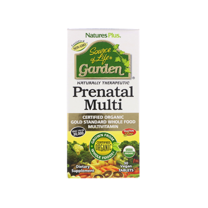 Nature's Plus Source of Life Garden Organic Prenatal, 90 Tablets