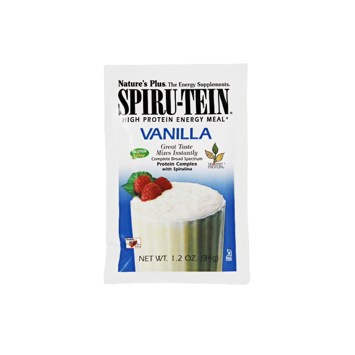 Nature's Plus Spirutein Vanilla, 34 Gram