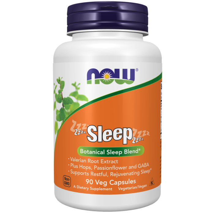 NOW Foods Sleep - 90 Veg Capsules