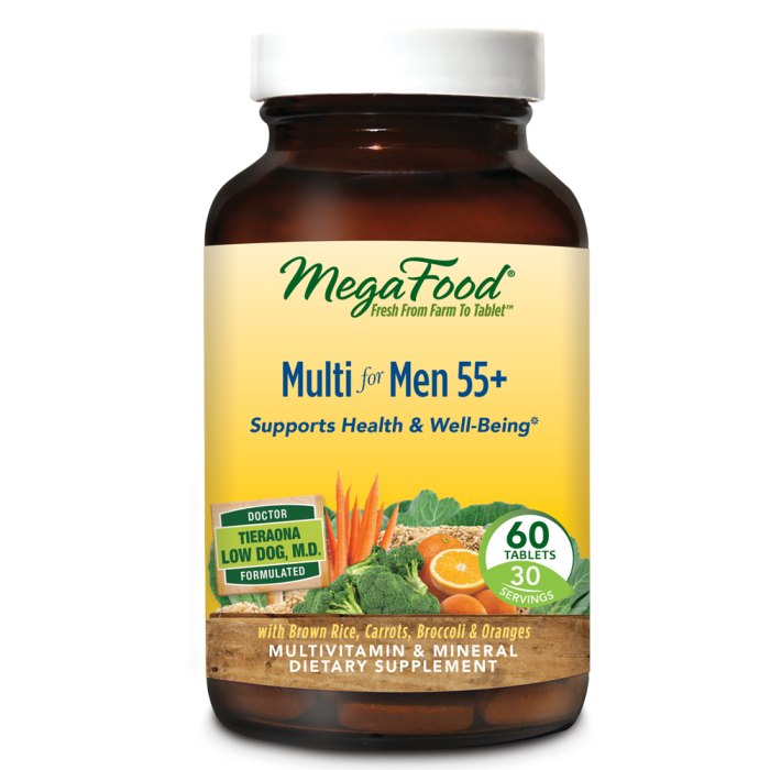 MegaFood Men Over 55, 60 Tablets