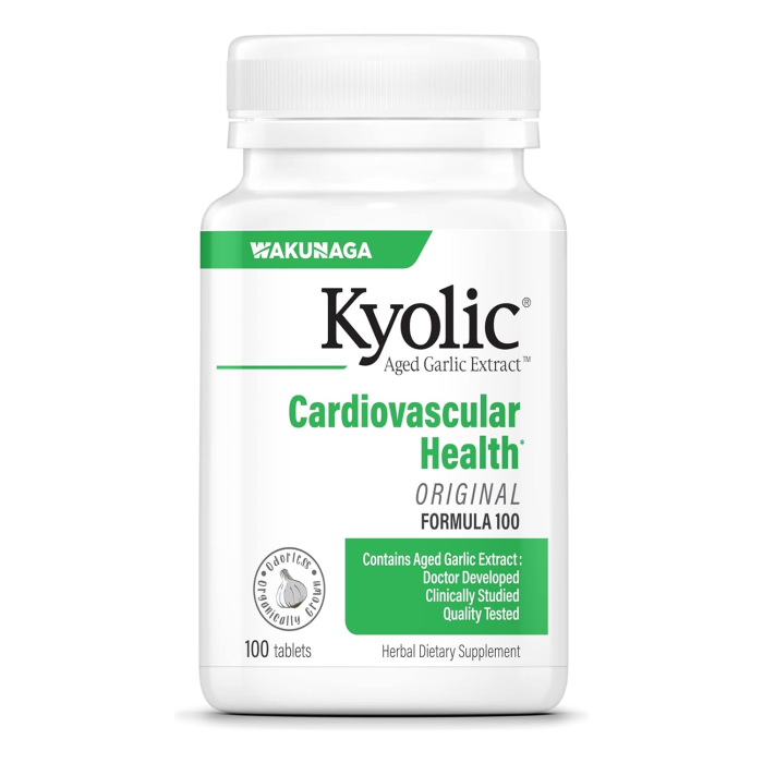 Kyolic Formula 100 Aged Garlic Yeast Free - Front view