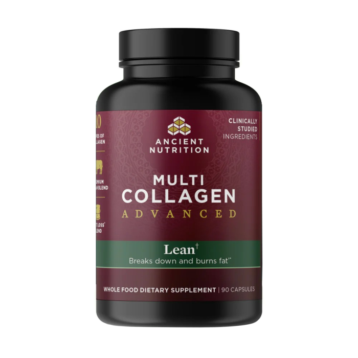 Ancient Nutrition Multi Collagen Advanced Lean - Front view