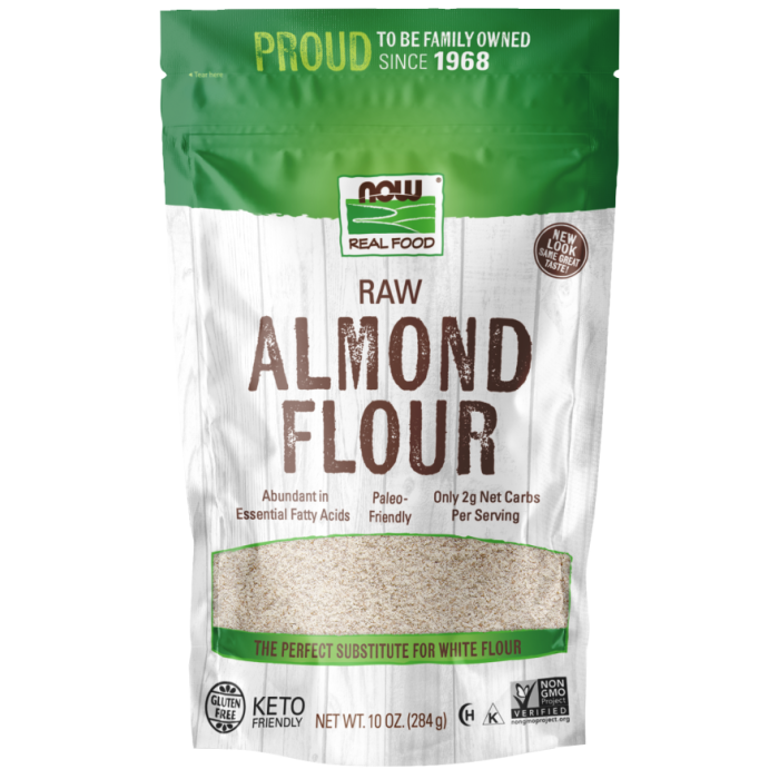 NOW Foods Almond Flour, Raw - 10 oz.