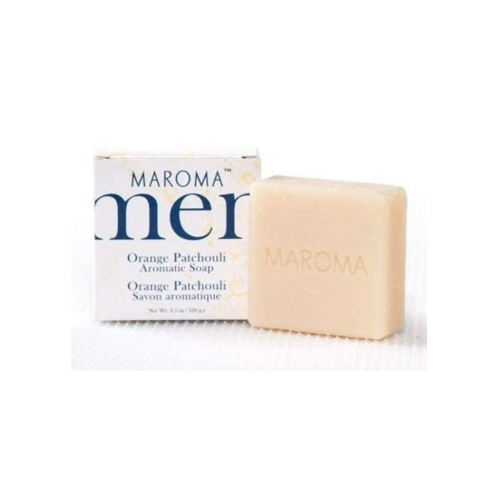 Maroma Orange Patchouli Soap - Front view