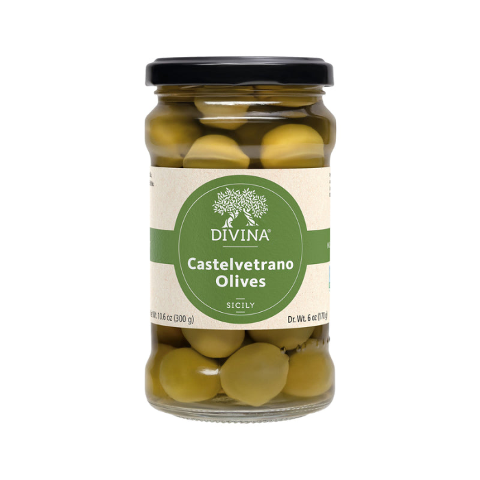 Divina Castelvetrano Olives - Front view