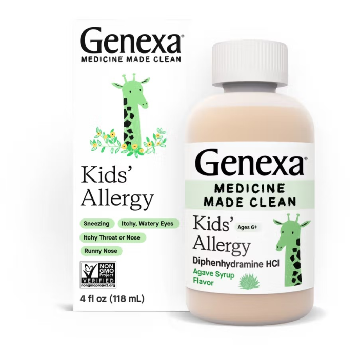 Genexa Kids' Allergy Diphenhydramine HCI - Front view