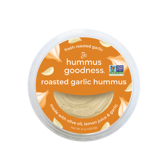 Hummus Goodness Hummus Roasted Garlic - Front view