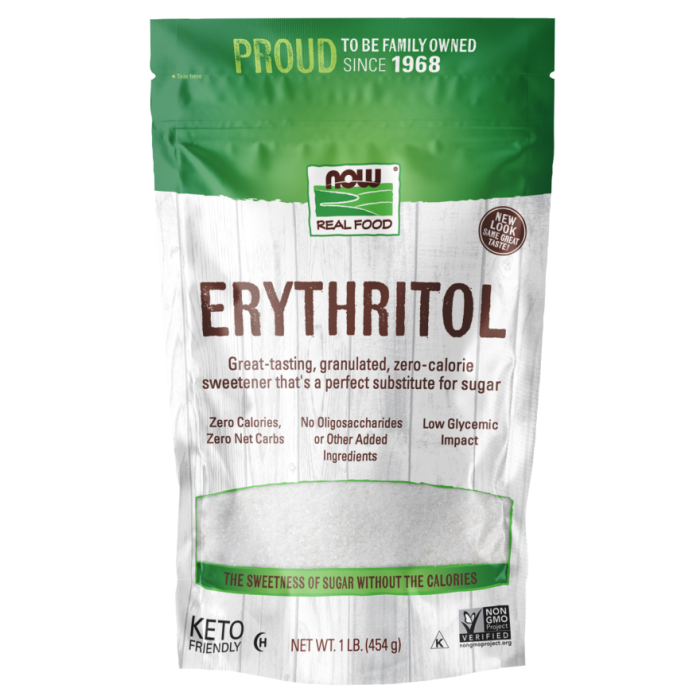 NOW Foods Erythritol - 1 lb.