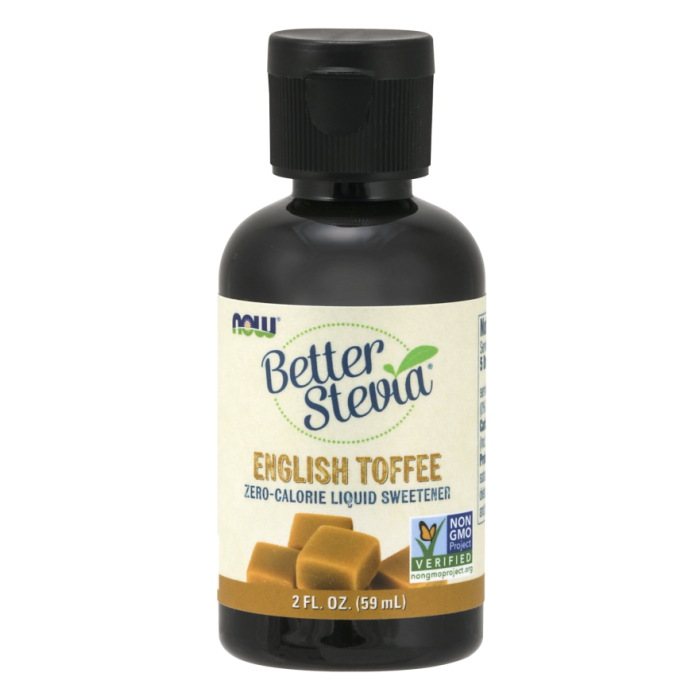 NOW Foods BetterStevia® English Toffee - 2 fl. oz.