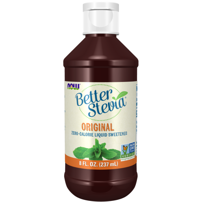 NOW Foods BetterStevia® Liquid, Original - 8 fl. oz.