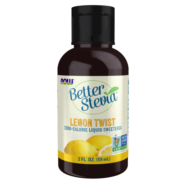 NOW Foods BetterStevia® Lemon Twist - 2 fl. oz.