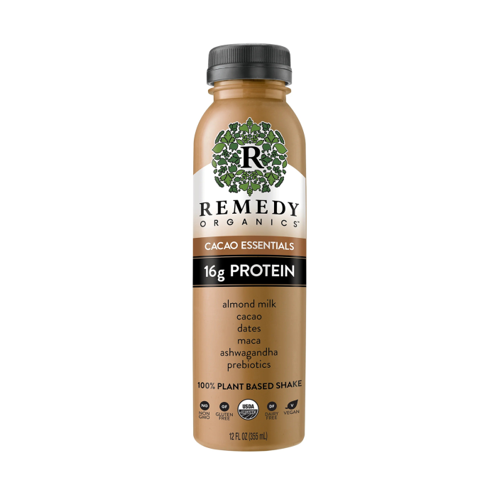 Remedy Organics Cacao Essentials Protein Shake - Front view