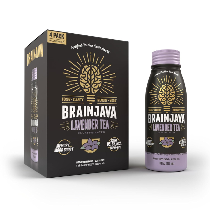 Brainjava Lavender Tea, 8 oz.