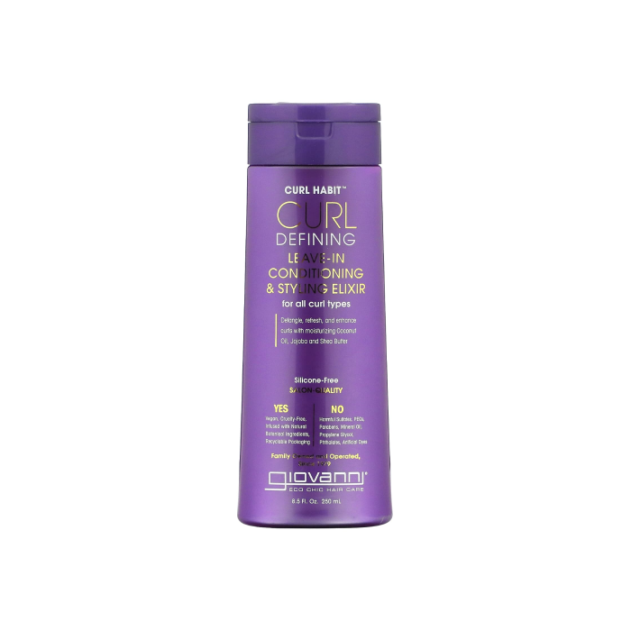 GIOVANNI Curl Habit Curl Defining Leave-In Conditioning & Styling Elixir - Front view