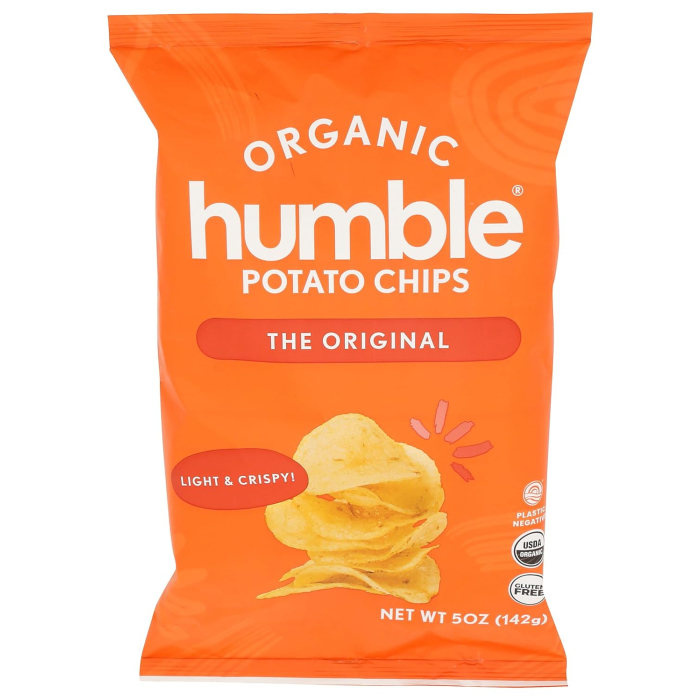 Humble Organic Original Potato Chips, 5 oz.