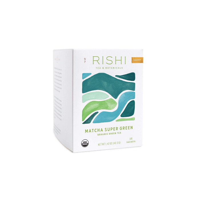 Rishi Tea Matcha Super Organic Green Tea - Front view