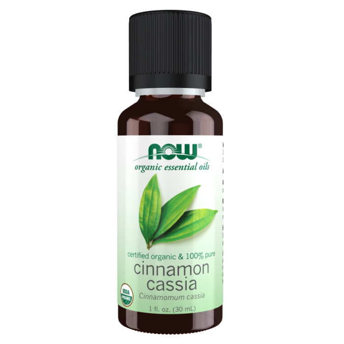 NOW Foods Cinnamon Cassia Oil, Organic