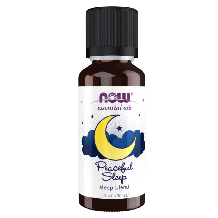 NOW Foods Peaceful Sleep Oil Blend - 1 fl. oz.