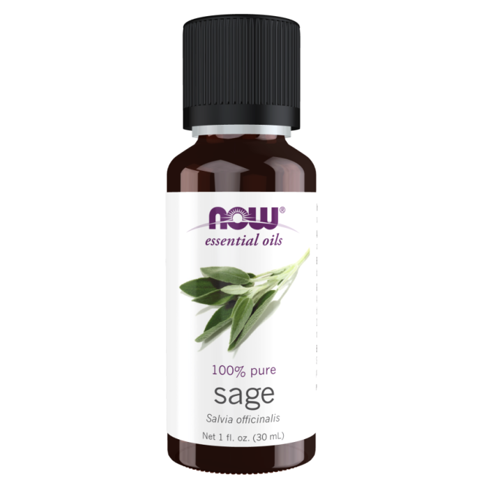 NOW Foods Sage Oil - 1 fl. oz.