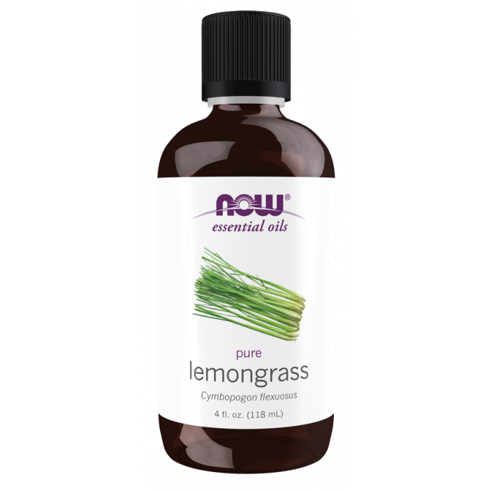 NOW Foods Lemongrass Oil - 4 oz.