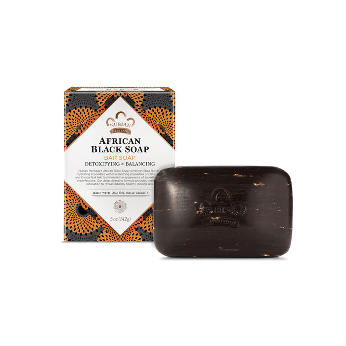 Nubian Heritage African Black Bar Soap, 5 oz.