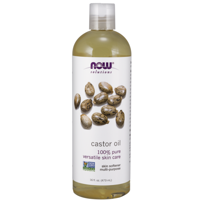 NOW Foods Castor Oil - 16 fl. oz.